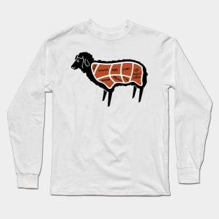 Lamb cuts of meat Long Sleeve T-Shirt